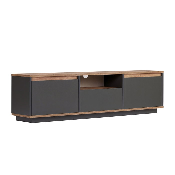 Nordure Sentinel Soporte para TV Antracita y Pino Atlántico Nordure Sentinel Soporte para TV Antracita y Pino Atlántico